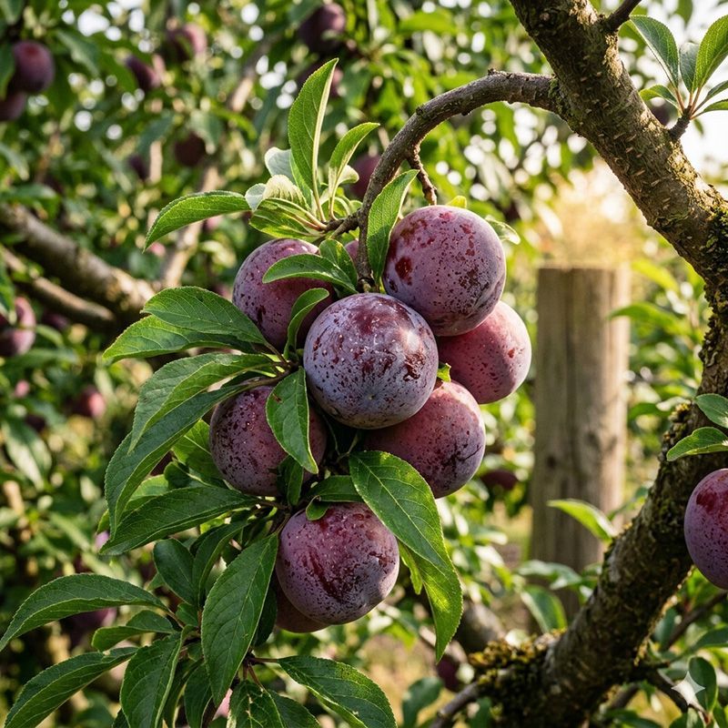 {Plum - Mariposa}  Prunus salicina