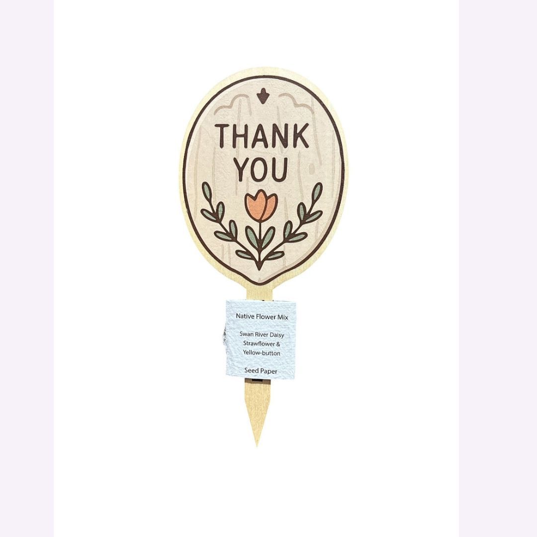 Bloom Notes - Thank You with Native Flower Mix