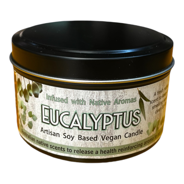 Eucalyptus  220g Native Candle Tin