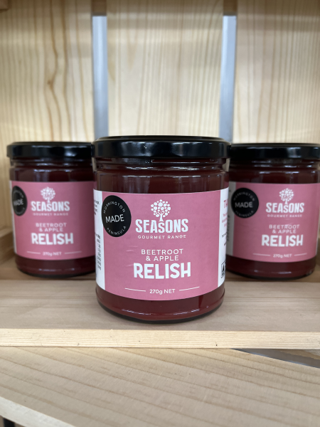 Beetroot and Apple Relish 270ml Jar