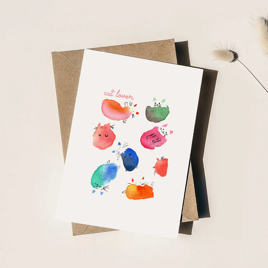 Cat Lover Card