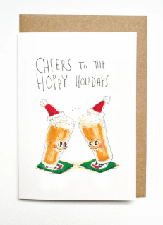 Cheers To The Hoppy Holidays Card