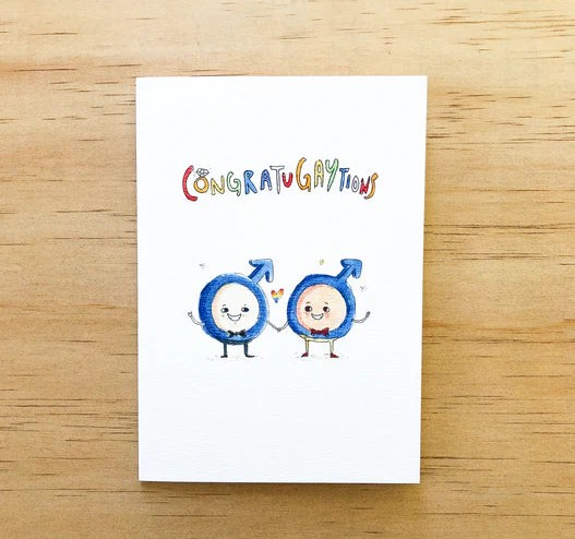 CongratuGAYtions Male Card