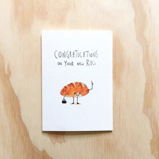 Congratulations On Your New Roll Card