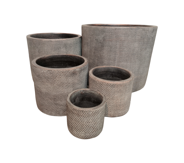 Allure Cylinder Pot Copper Large