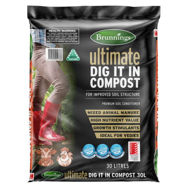 Brunnings ULTIMATE DIG IT IN COMPOST 30L