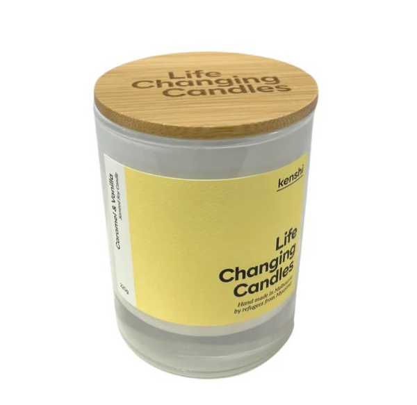 Caramel & Vanilla 220g Candle