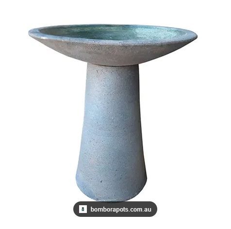 Alina Bird bath- Old Stone