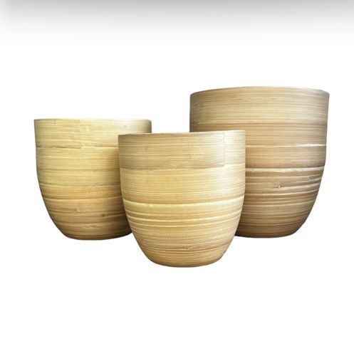 Bamboo Egg Natural Small